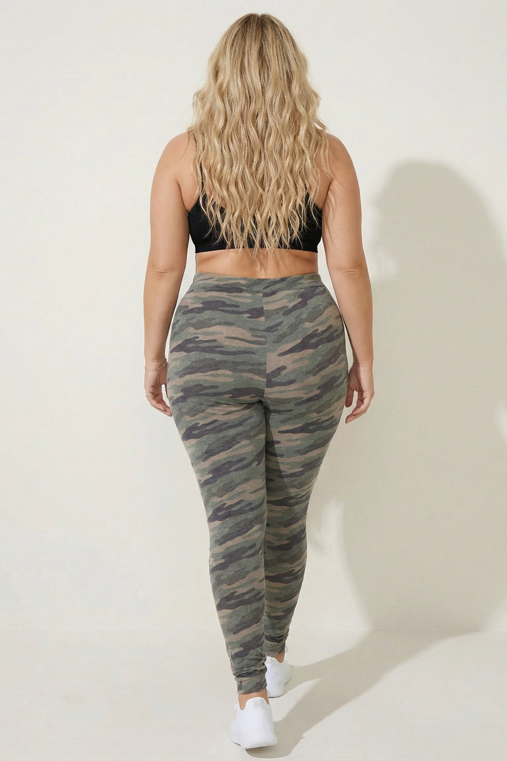 Plus Size Aura Z Leggings - Olive