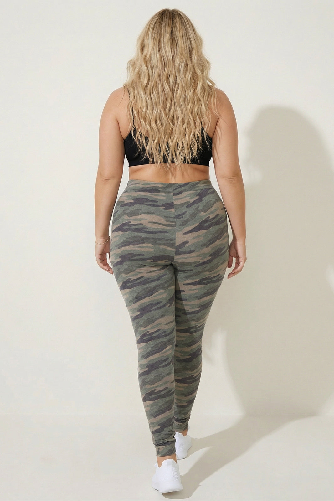 Plus Size Aura Z Leggings - Olive