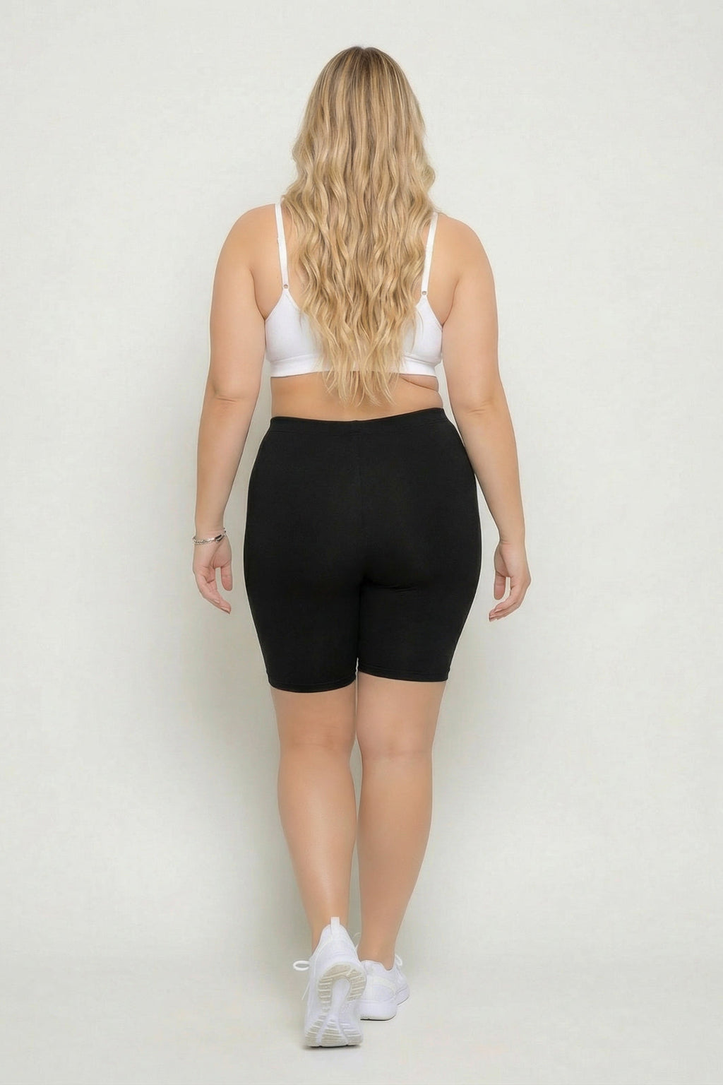 Plus Size Cirrus Bike Shorts - Black