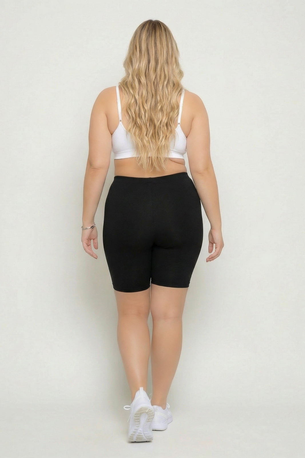 Plus Size Cirrus Bike Shorts - Black