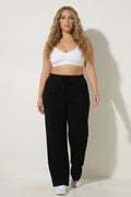 Plus Size Soft  Stratus Ease Jogger - Black