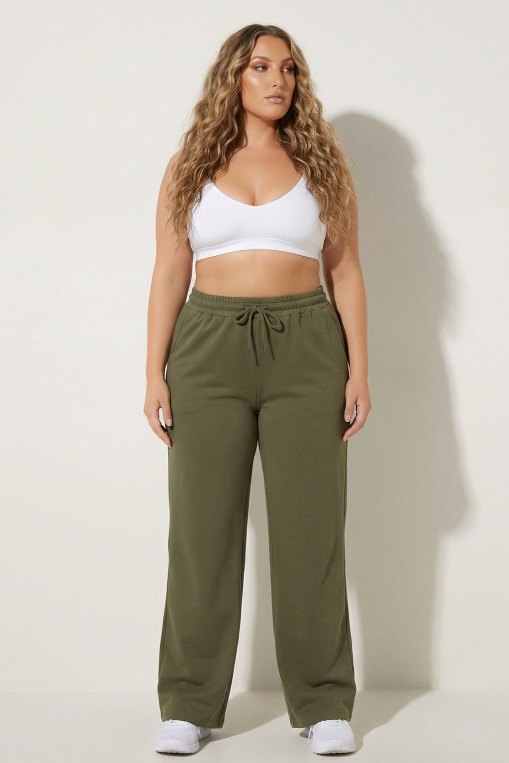 Plus Size Soft Stratus Ease Jogger - Olive