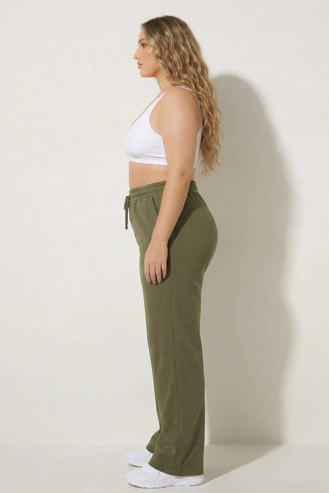 Plus Size Soft Stratus Ease Jogger - Olive