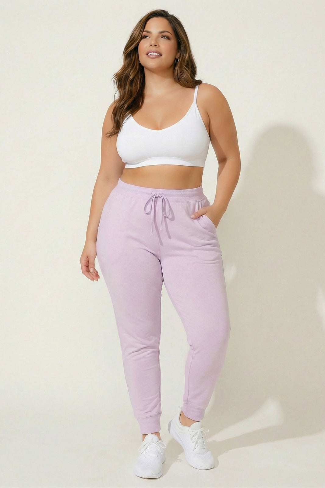 Plus Size Nimbus Jogger Pants - Lavender