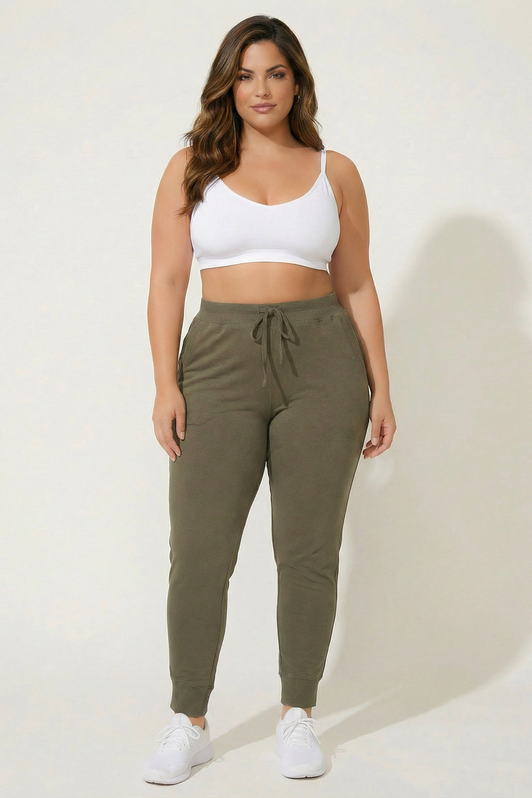Plus Size Nimbus Jogger Pants - Olive