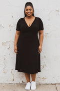 Plus Size Aveline Charm Dress - Black