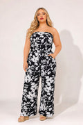 Plus Size Delilah Breeze Jumpsuit - Black