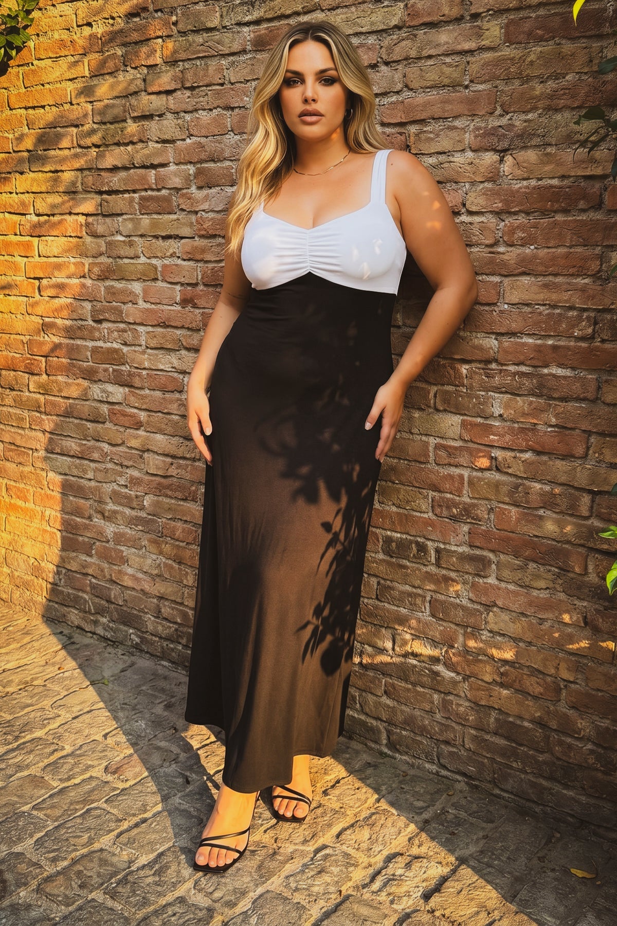 Plus Size Endless Romance Maxi Dress - Black