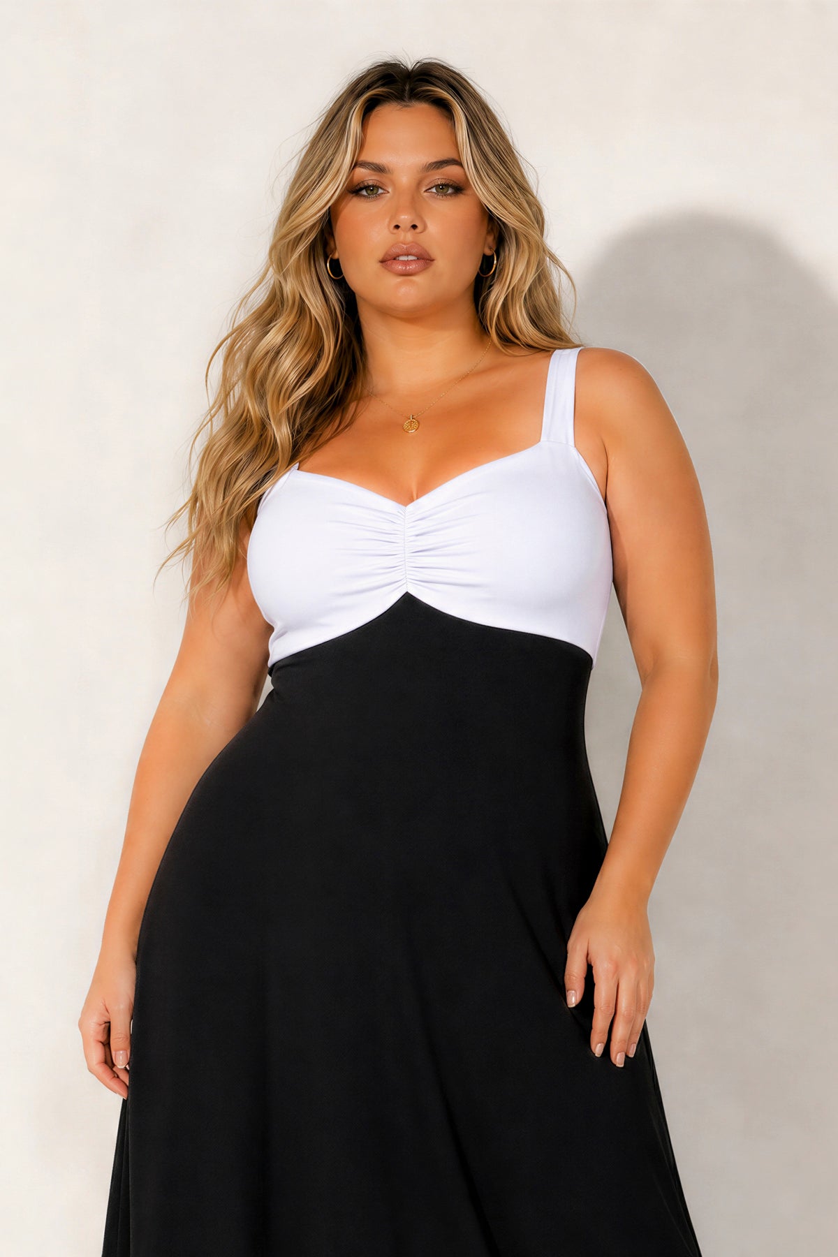 Plus Size Endless Romance Maxi Dress - Black