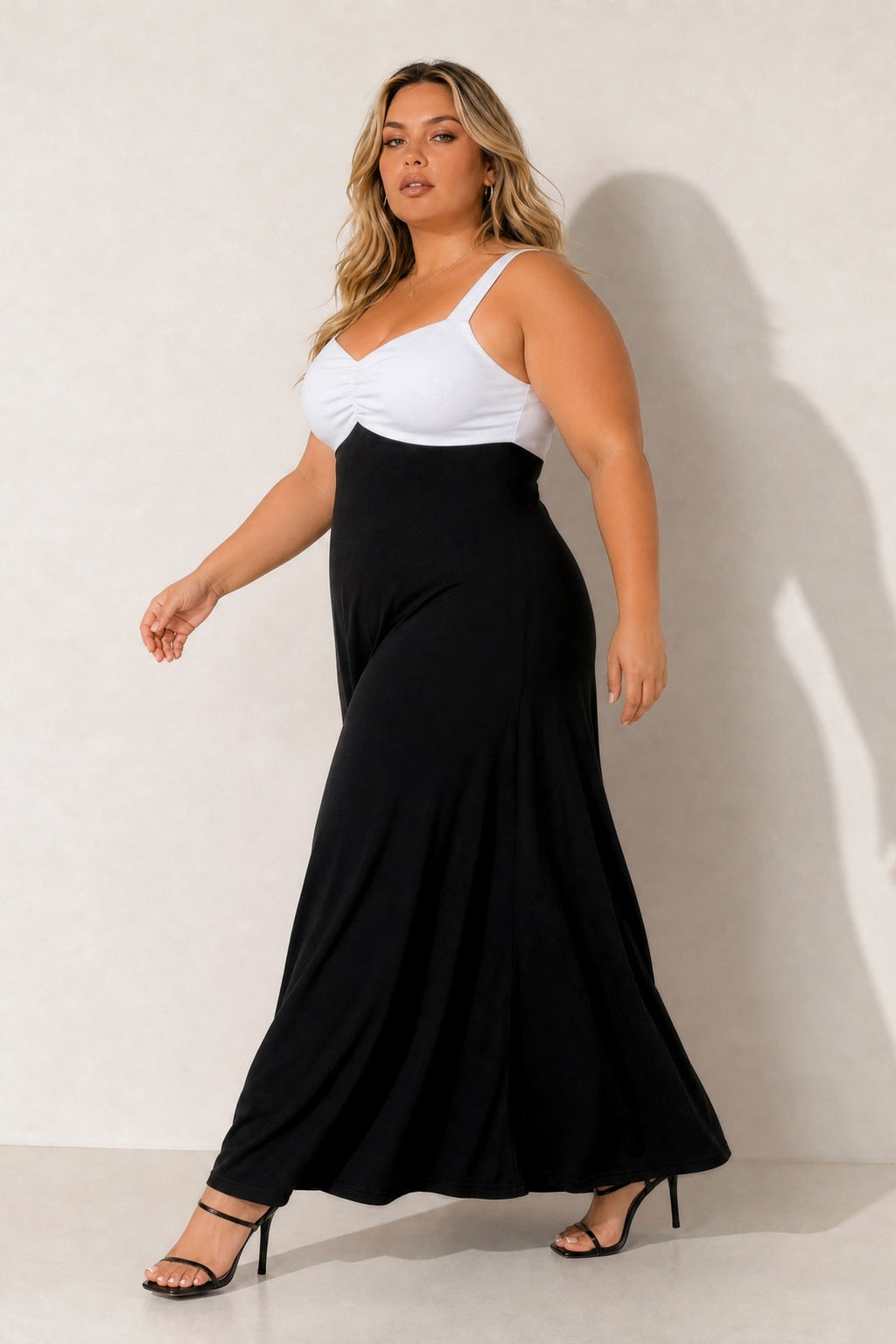 Plus Size Endless Romance Maxi Dress - Black