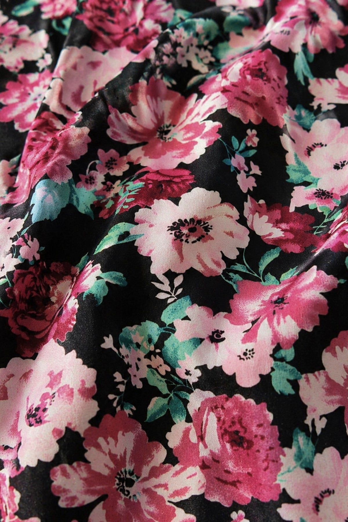 Plus Size Isabella Sweetheart Dress- Black/Mauve