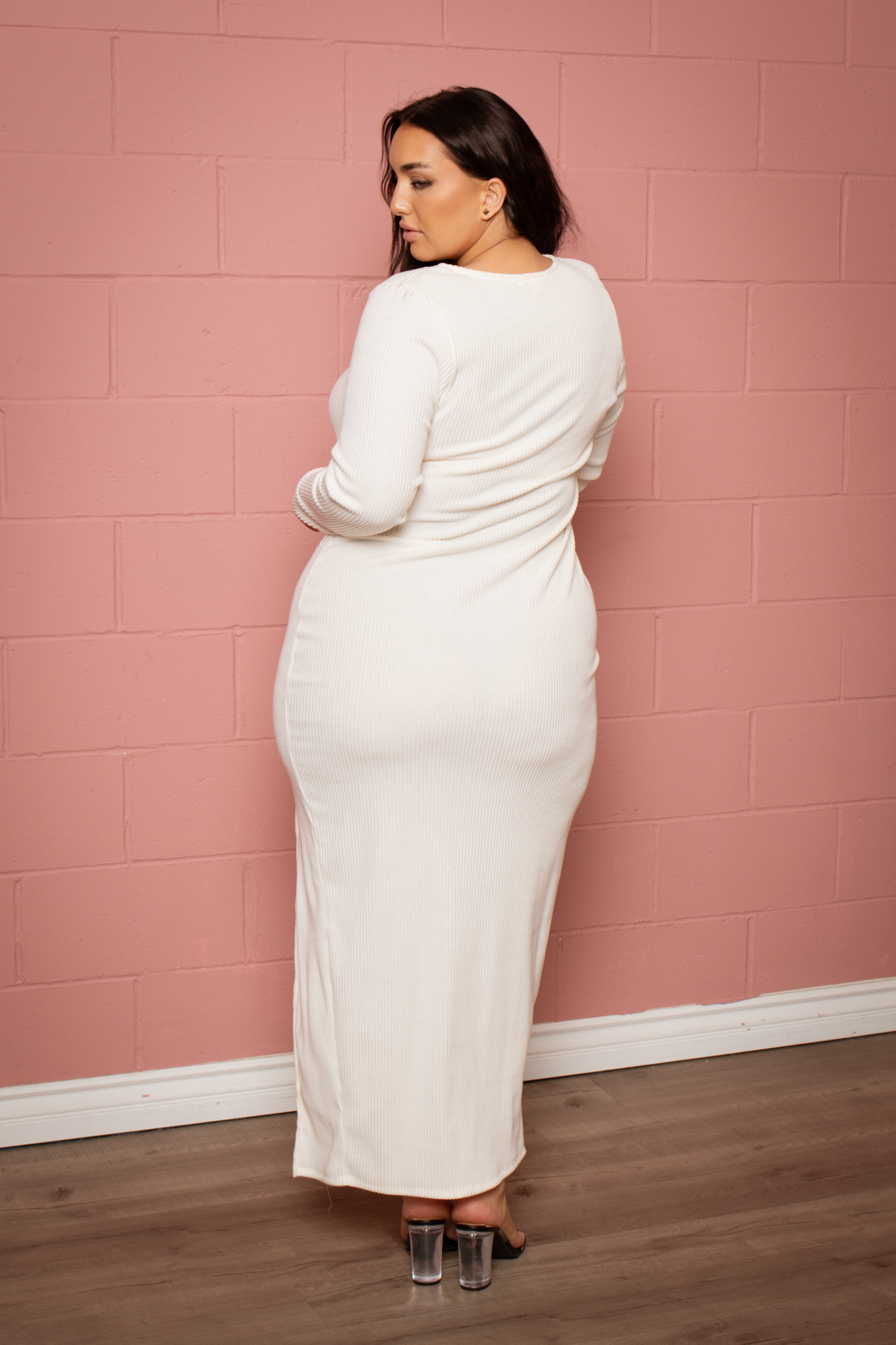 Plus Size Rochelle Maxi Dress - Ivory