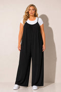 Plus Size Endless Ease Jumpsuit - Black