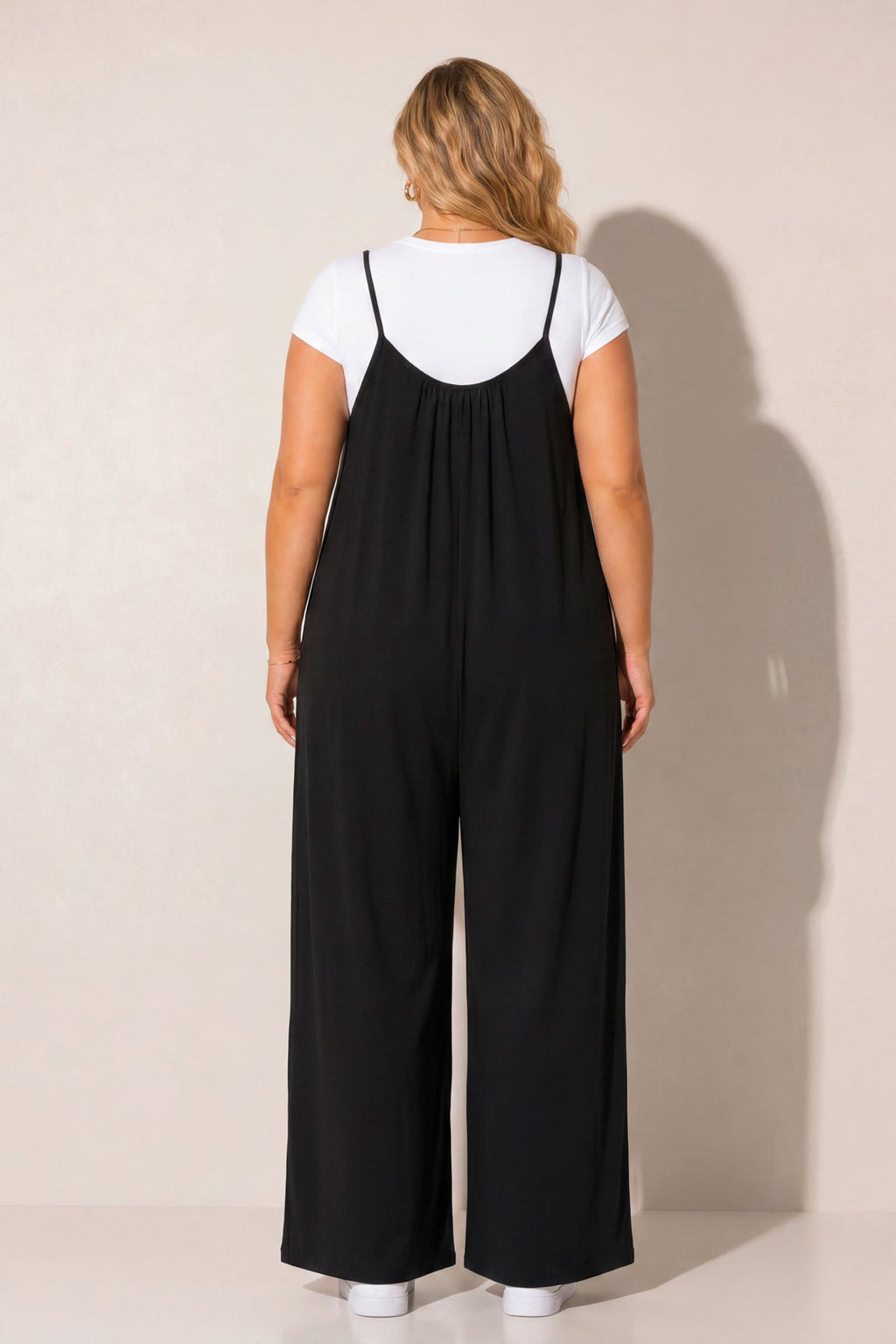 Plus Size Endless Ease Jumpsuit - Black