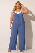 Plus Size Endless Ease Jumpsuit - Blue