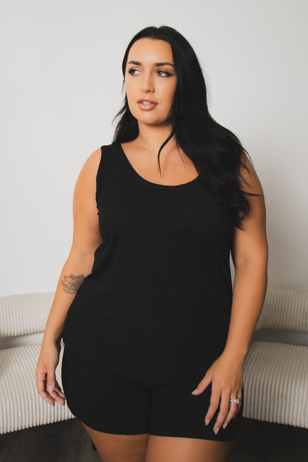 Plus Size Hadley Comfy Set - Black