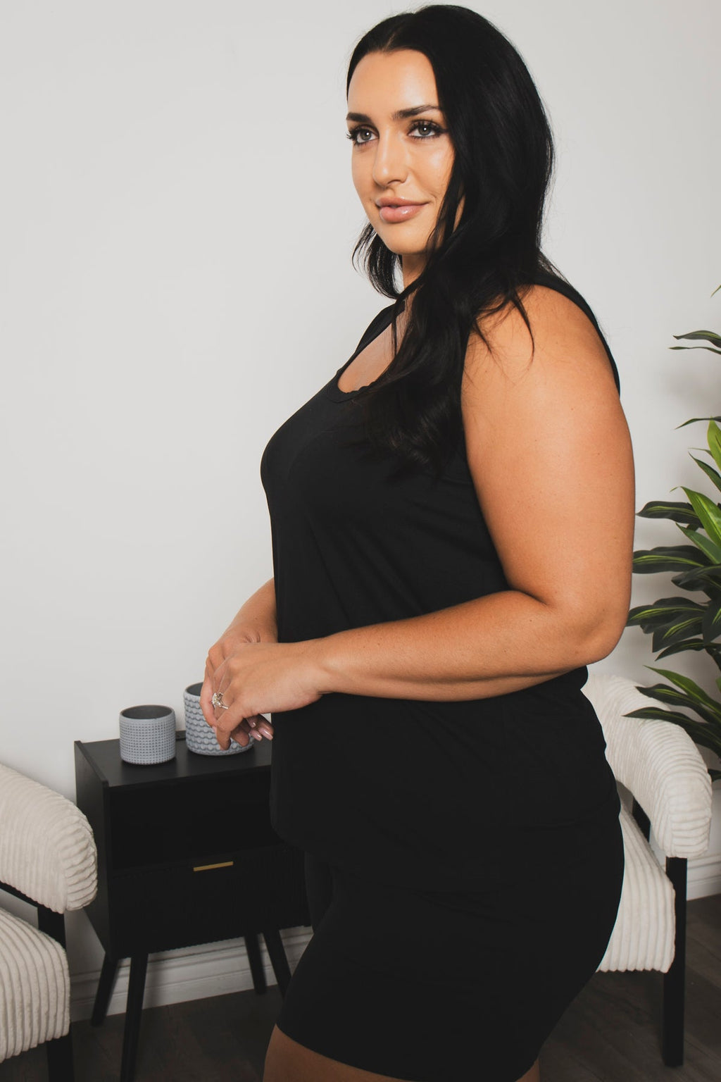 Plus Size Hadley Comfy Set - Black