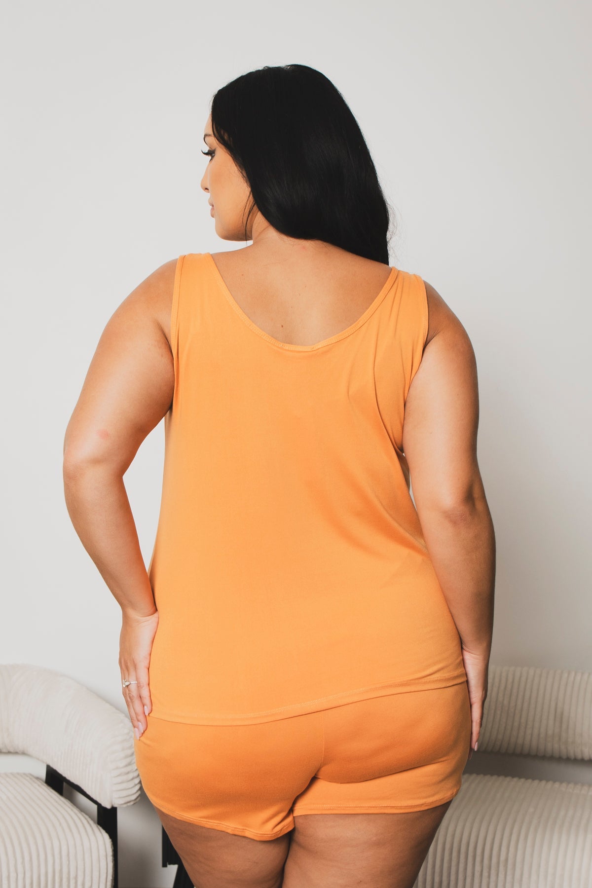 Plus Size Hadley Comfy Set - Orange