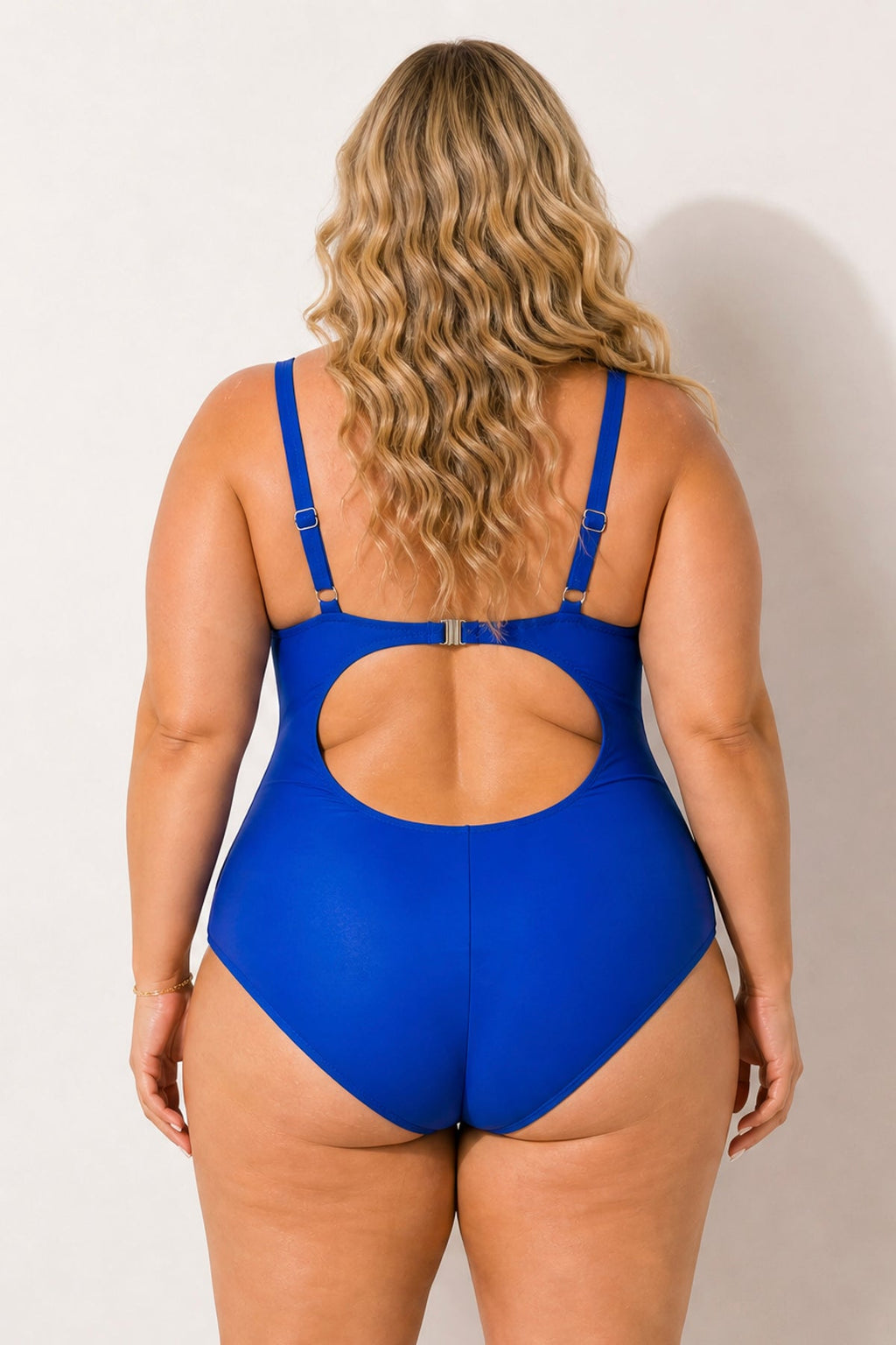 Plus Size Ocean Sonata Swimsuit - Blue